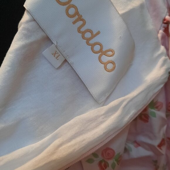 Dondolo Cottagecore Rose Maxi Dress XL - Picture 12 of 12